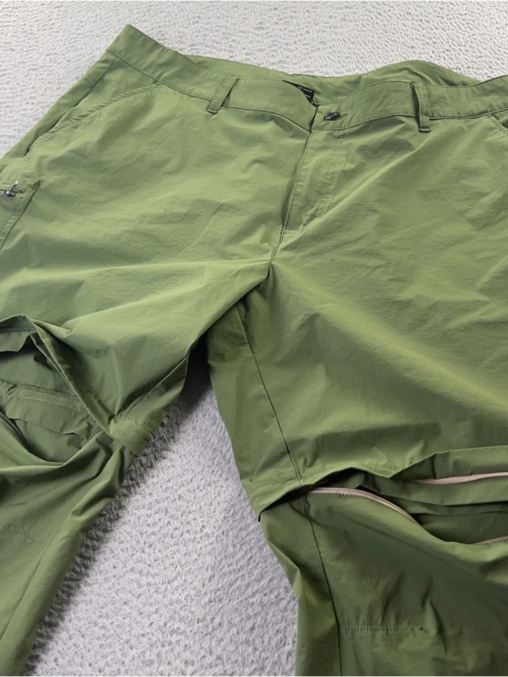 Columbia Titanium Convertible Pants Womens 20W Green Lightweight Outdoors Hiking - Picture 15 of 15